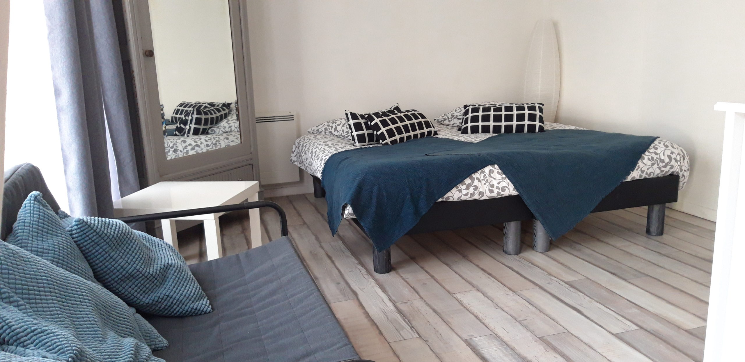 20190916_171139 chambre studio lit 180x200 ou 2x 90x200